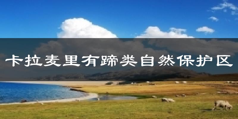 卡拉麦里有蹄类自然保护区天气未来15天
