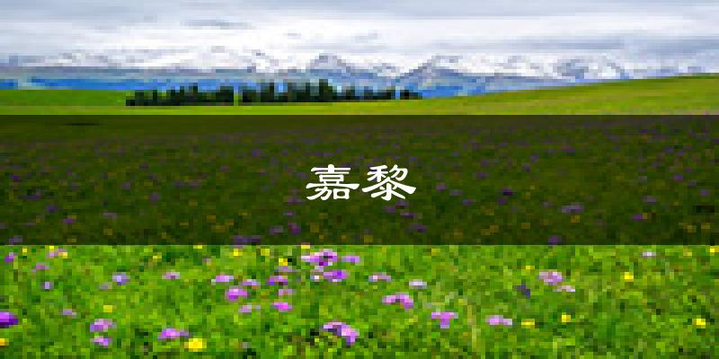 嘉黎天气预报未来一周