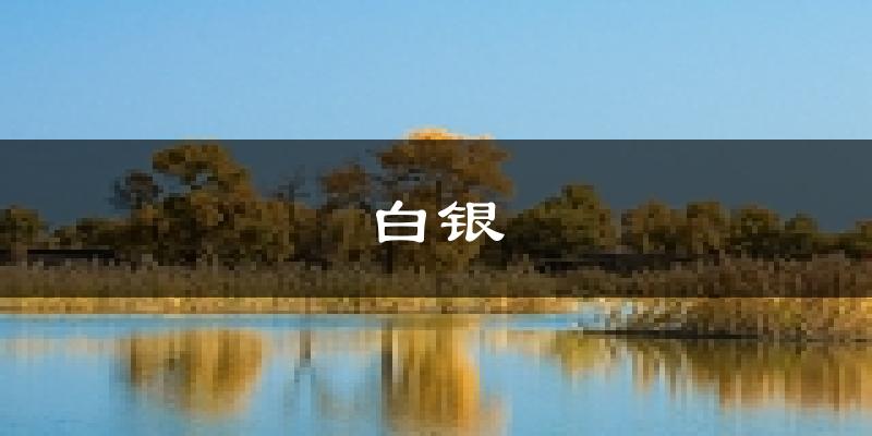 白银天气预报未来一周