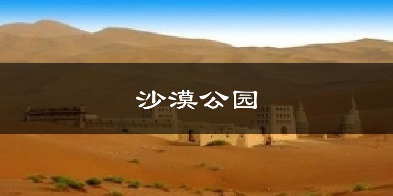 沙漠公园今日天气