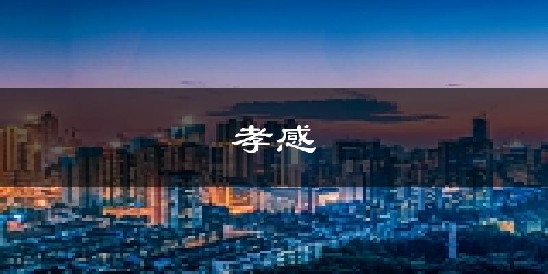 孝感天气预报未来一周