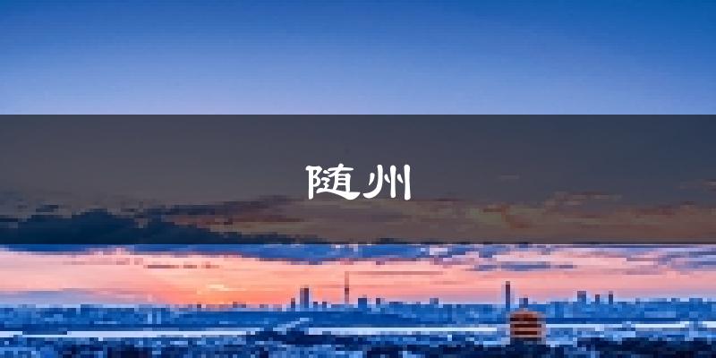 随州天气预报未来一周