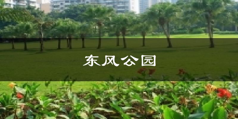 东风公园天气未来15天